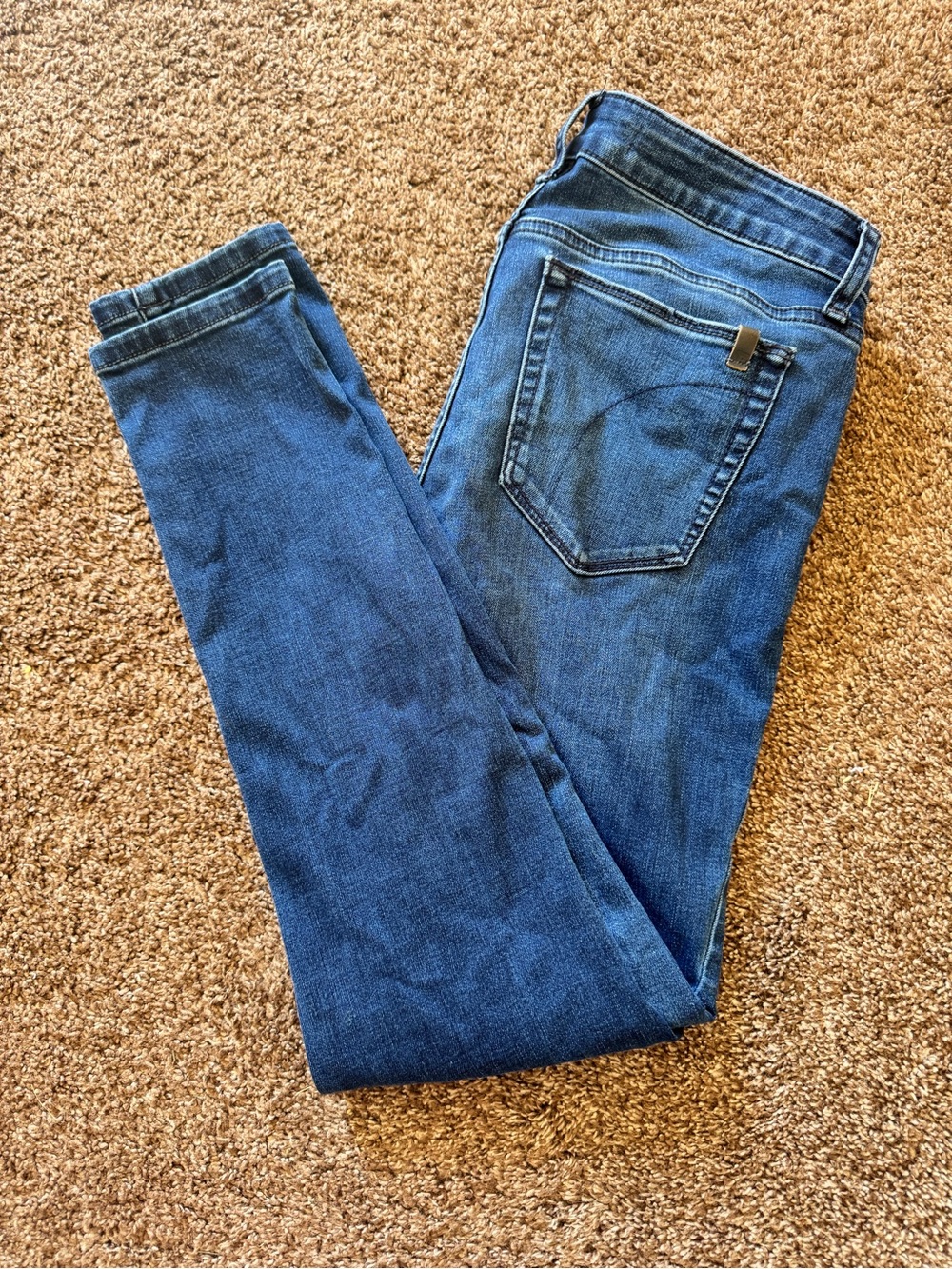 Joe's Jeans Dark Blue Skinny Stretch Denim Jeans